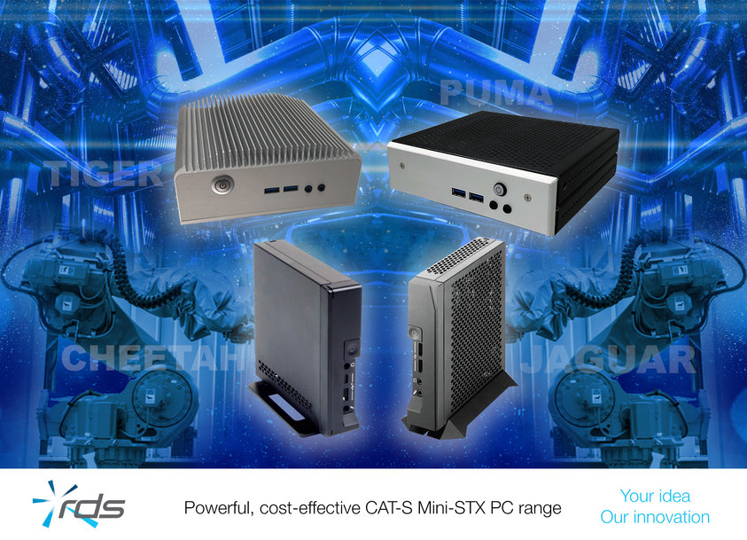 CAT-S Mini-STX PCs offer performance and customization options